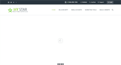 Desktop Screenshot of mystarhosting.com